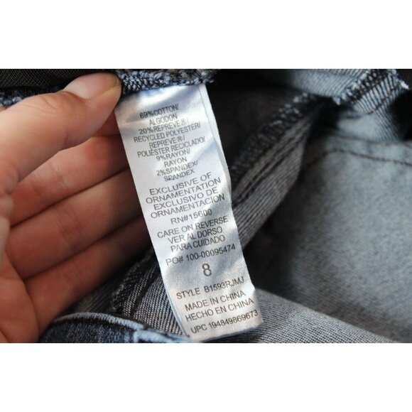 Democracy Ab Solution Jeans Size 8 Stretch Denim Slimming Comfort Skinny Ankle - Picture 12 of 12